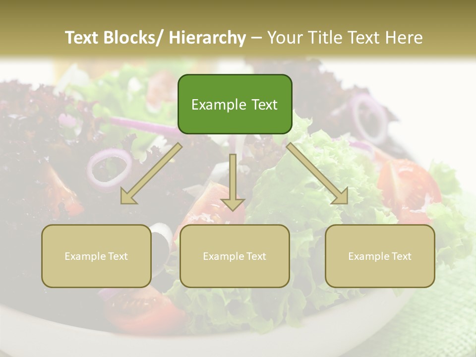 Vegetables Onion Food PowerPoint Template