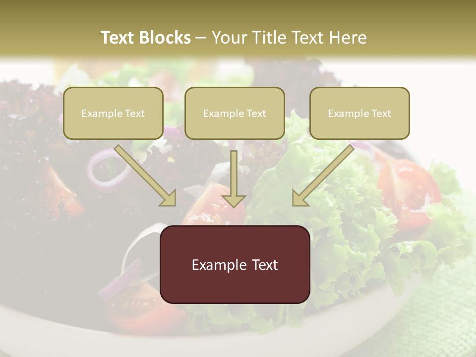 Vegetables Onion Food PowerPoint Template