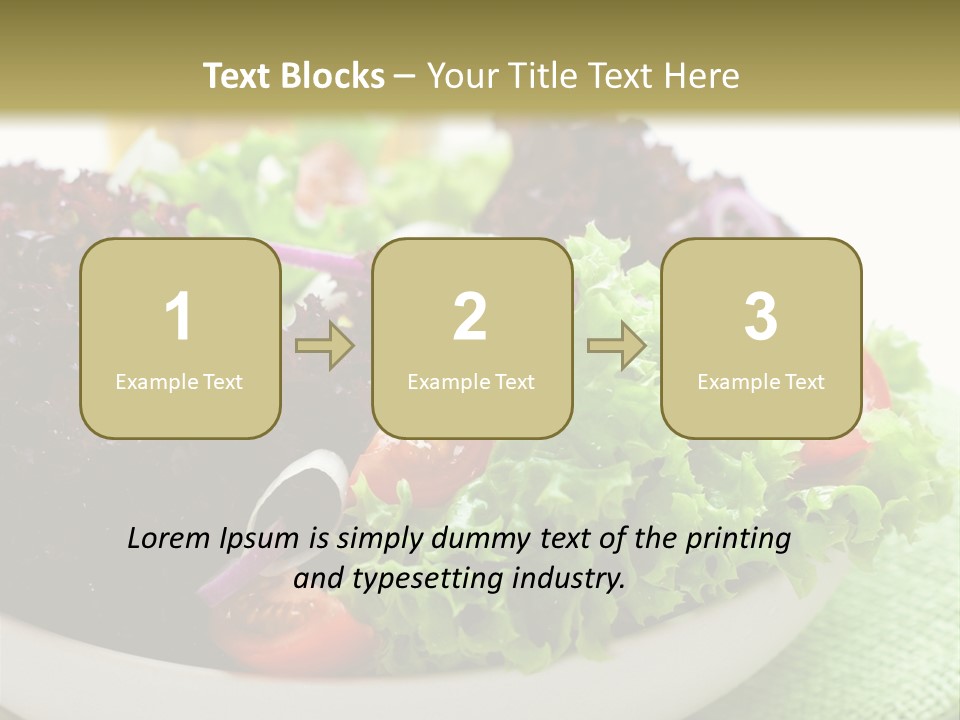 Vegetables Onion Food PowerPoint Template