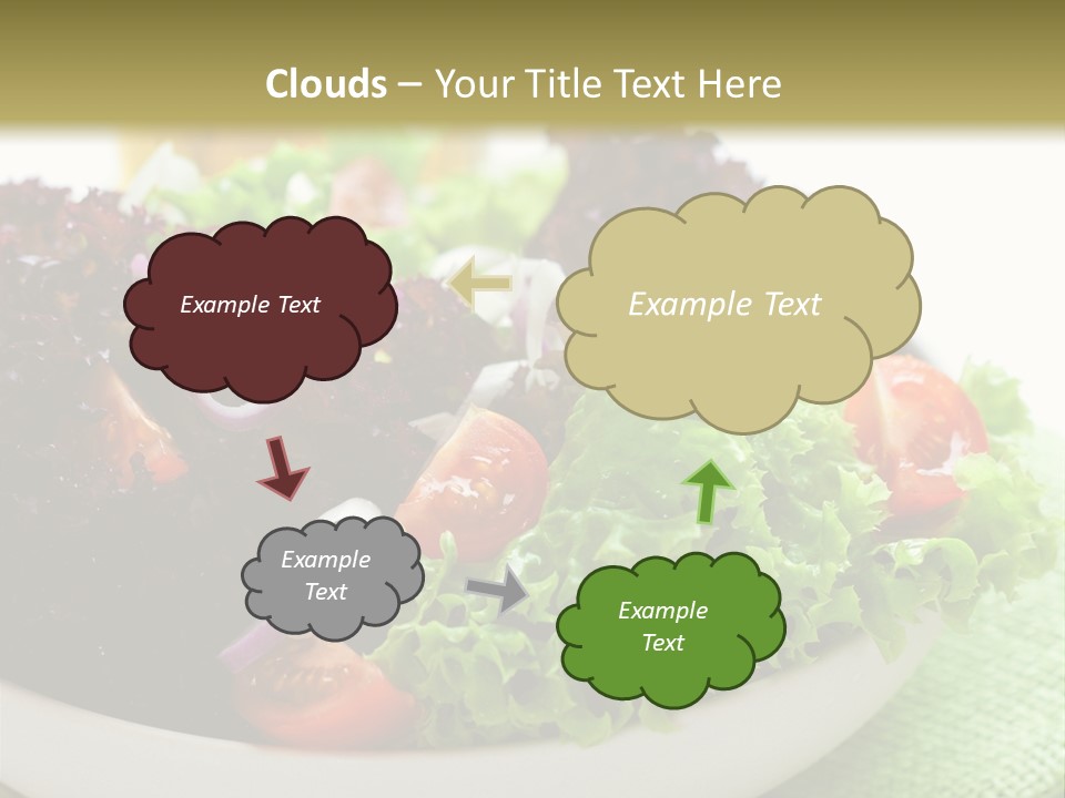 Vegetables Onion Food PowerPoint Template