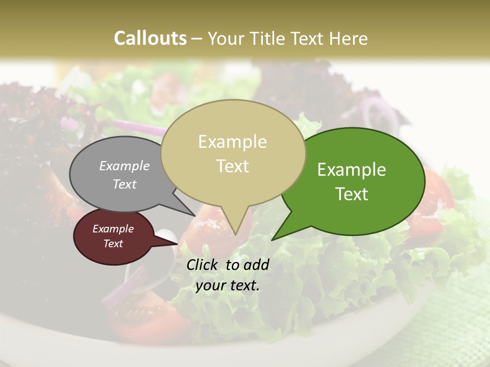 Vegetables Onion Food PowerPoint Template