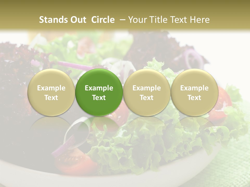 Vegetables Onion Food PowerPoint Template