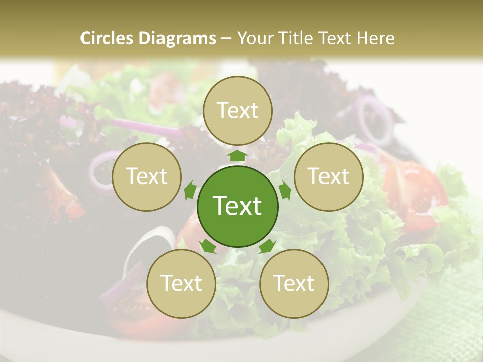 Vegetables Onion Food PowerPoint Template