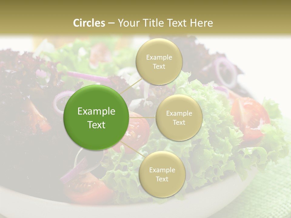 Vegetables Onion Food PowerPoint Template