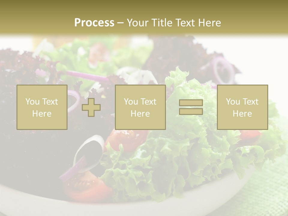 Vegetables Onion Food PowerPoint Template