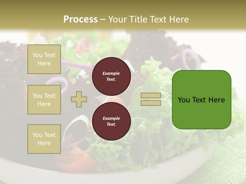 Vegetables Onion Food PowerPoint Template