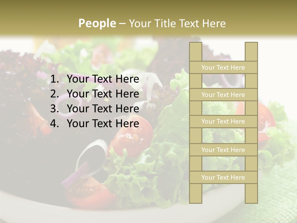 Vegetables Onion Food PowerPoint Template