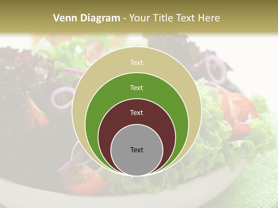 Vegetables Onion Food PowerPoint Template