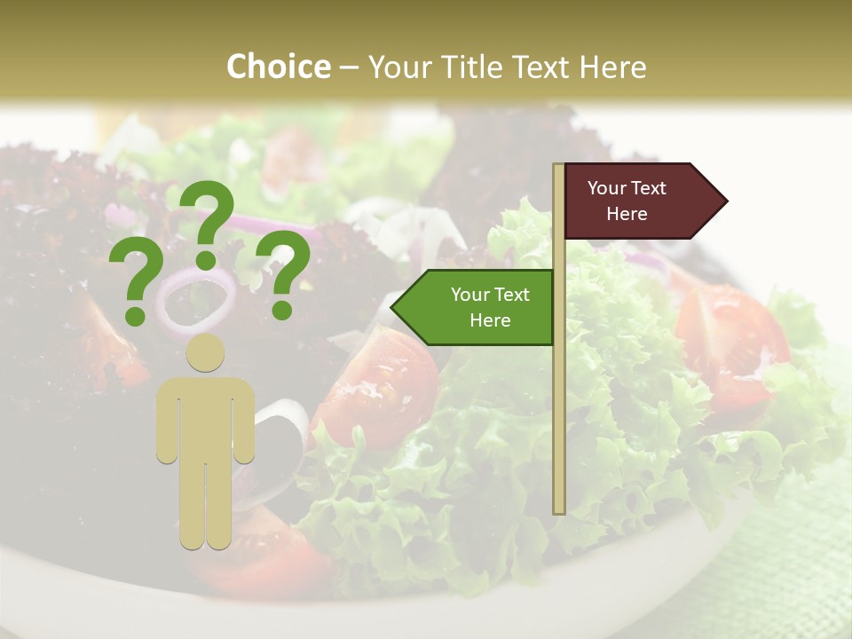 Vegetables Onion Food PowerPoint Template