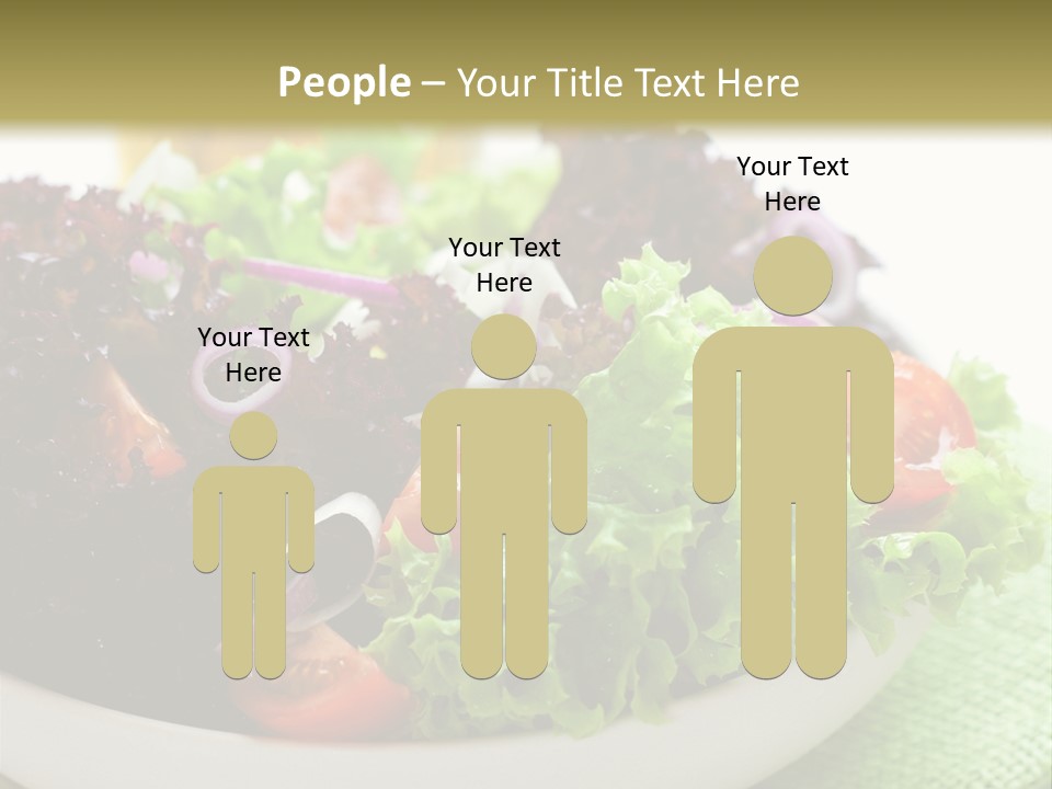 Vegetables Onion Food PowerPoint Template