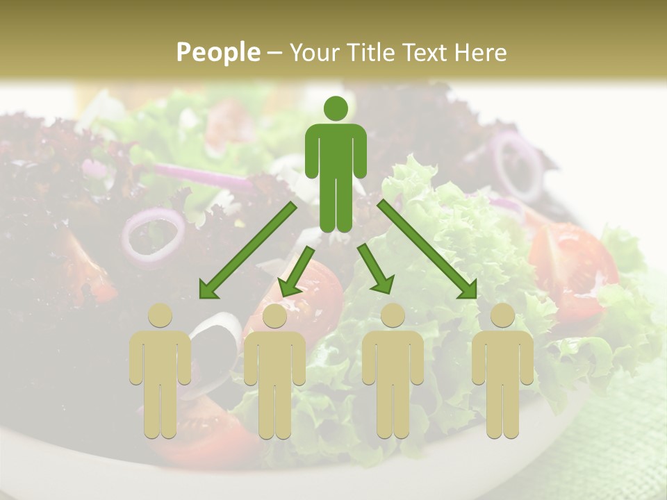 Vegetables Onion Food PowerPoint Template