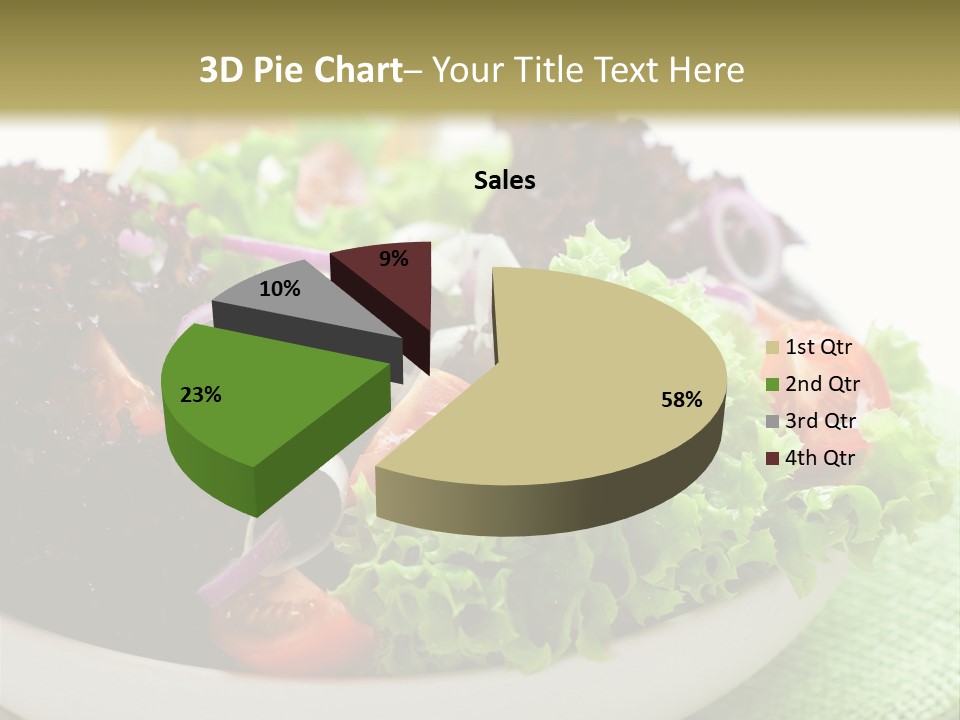 Vegetables Onion Food PowerPoint Template