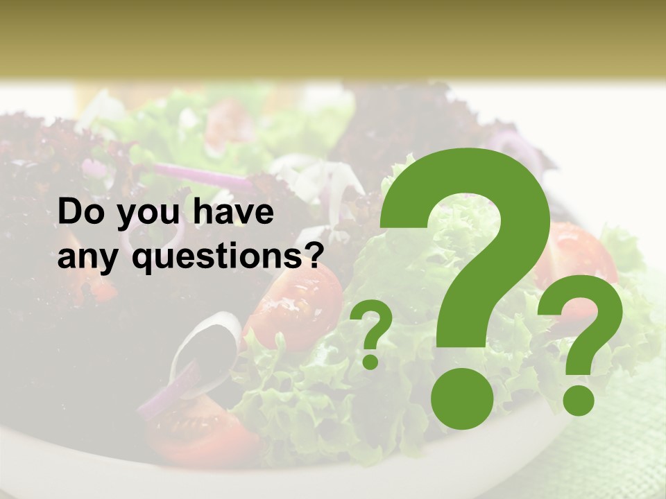 Vegetables Onion Food PowerPoint Template