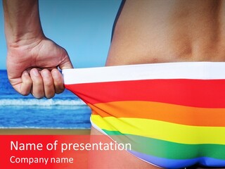 Hand Homo Chilling PowerPoint Template