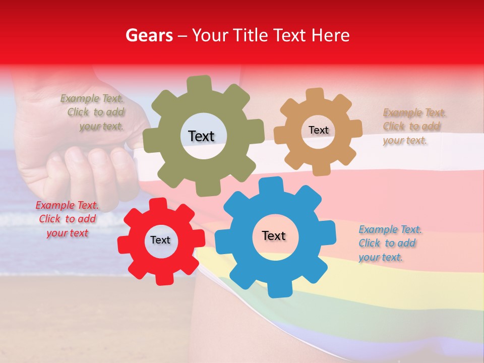 Hand Homo Chilling PowerPoint Template