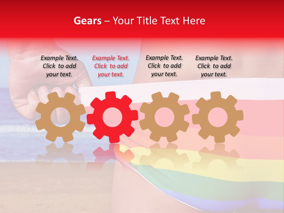 Hand Homo Chilling PowerPoint Template