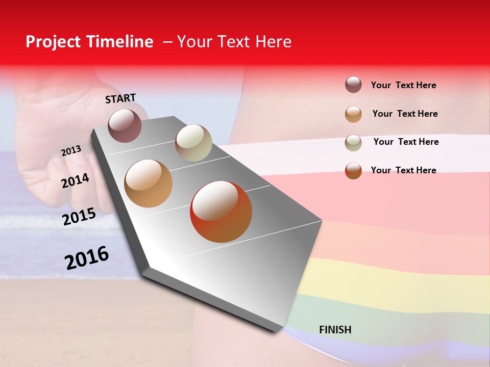 Hand Homo Chilling PowerPoint Template