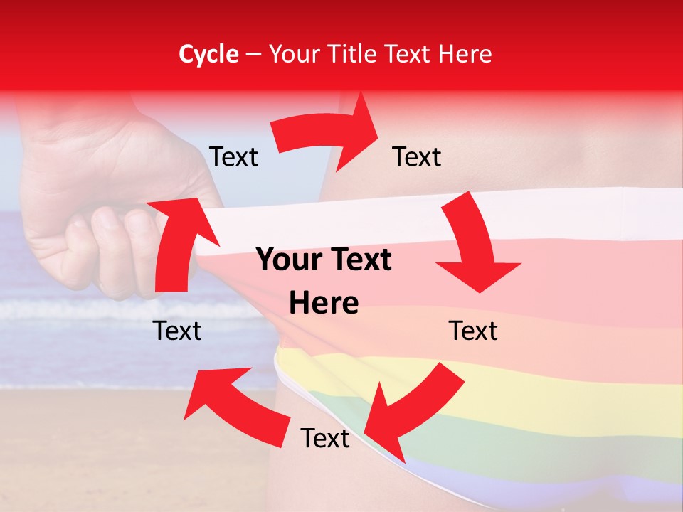 Hand Homo Chilling PowerPoint Template