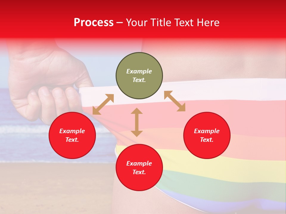 Hand Homo Chilling PowerPoint Template