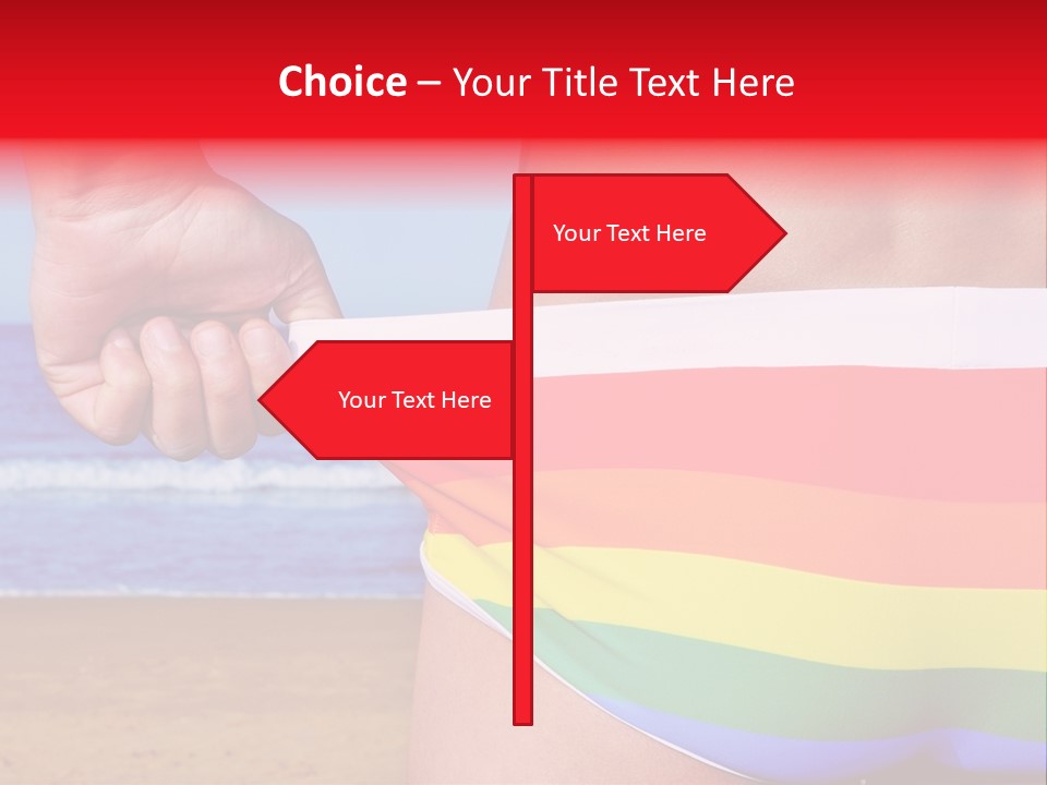 Hand Homo Chilling PowerPoint Template