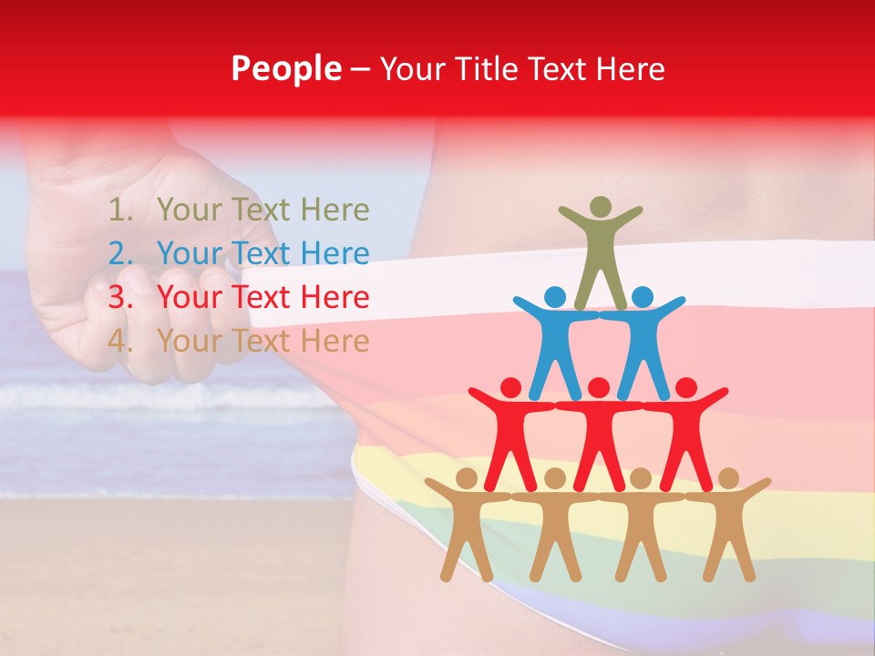 Hand Homo Chilling PowerPoint Template