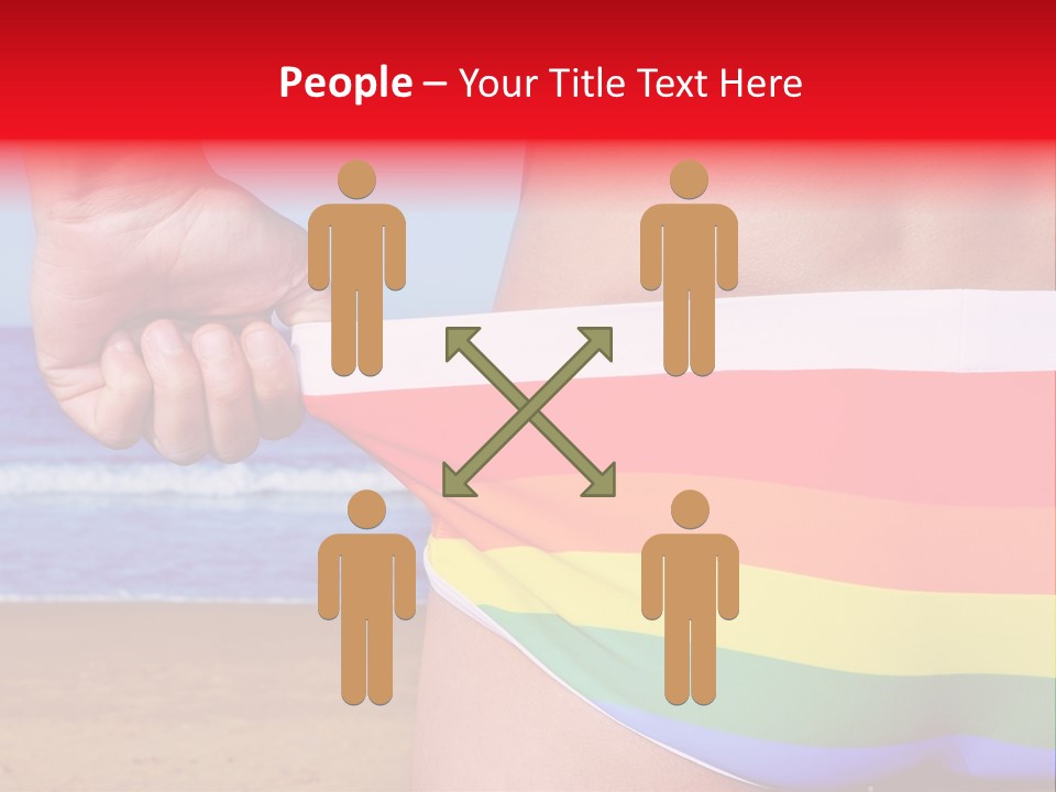 Hand Homo Chilling PowerPoint Template