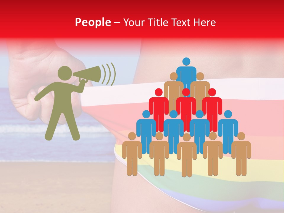 Hand Homo Chilling PowerPoint Template