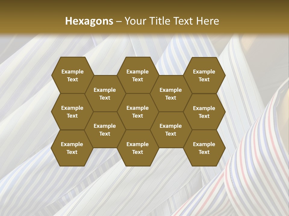 Variety Gentleman Cloth PowerPoint Template