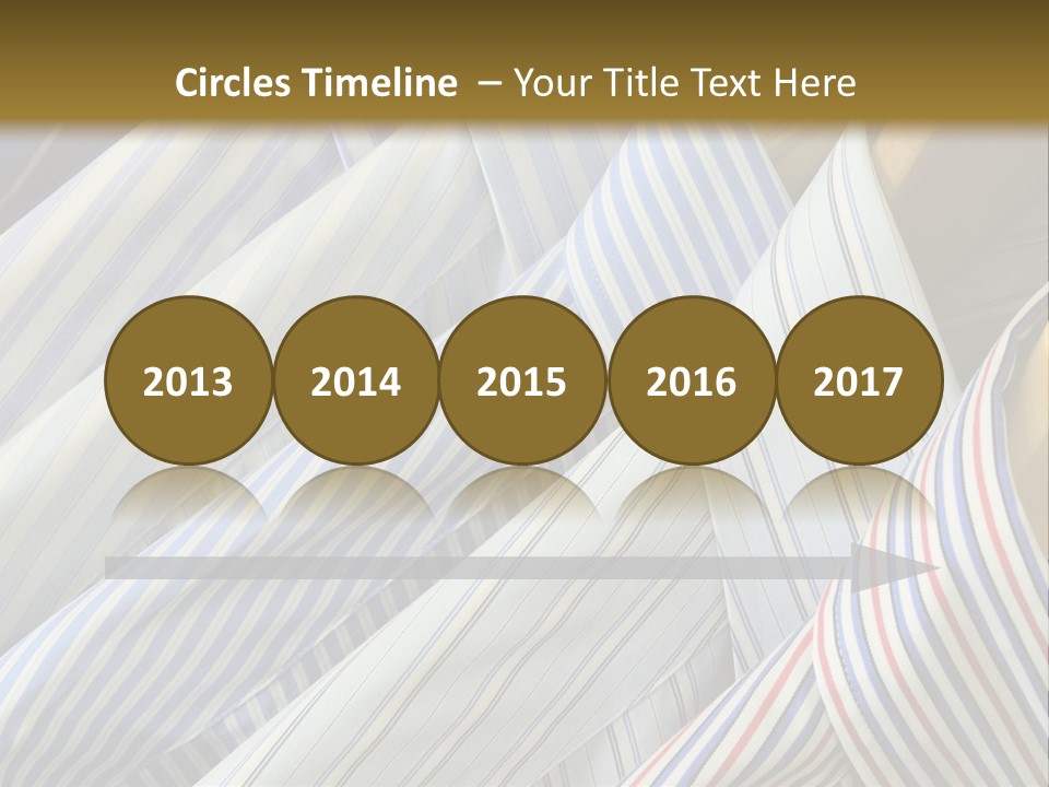 Variety Gentleman Cloth PowerPoint Template