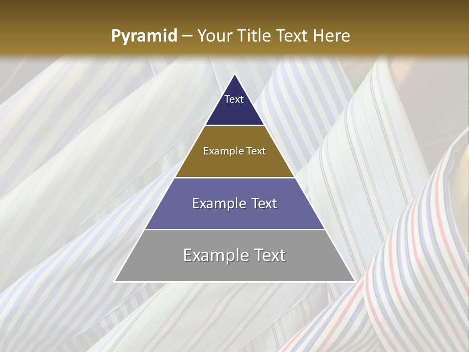 Variety Gentleman Cloth PowerPoint Template