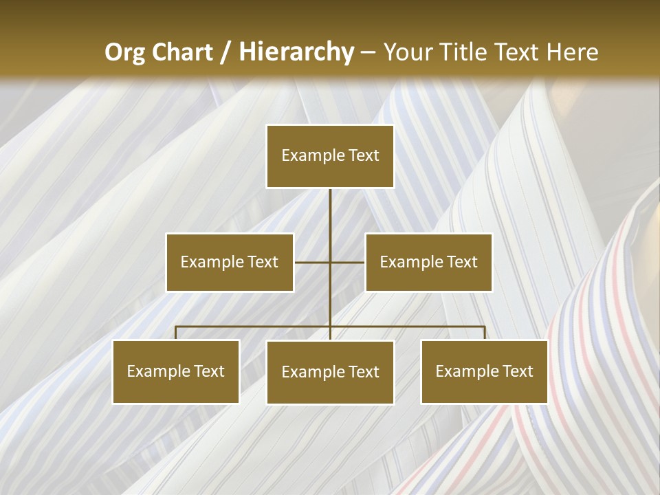 Variety Gentleman Cloth PowerPoint Template