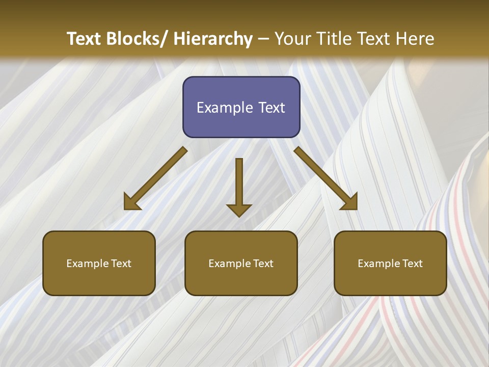 Variety Gentleman Cloth PowerPoint Template