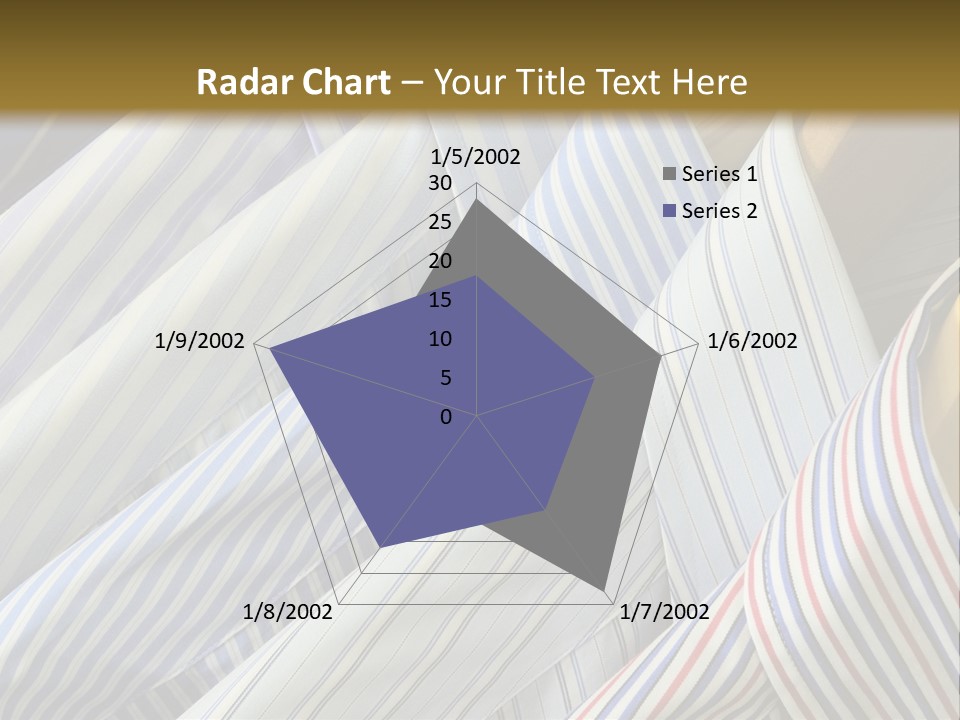 Variety Gentleman Cloth PowerPoint Template