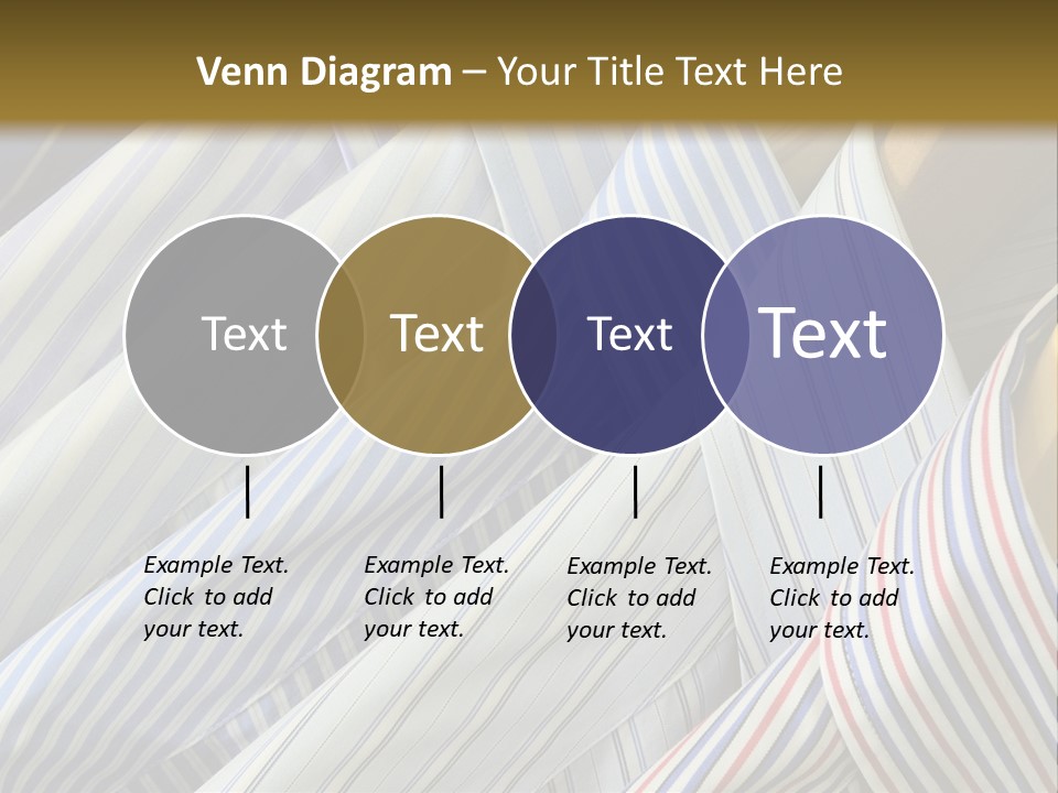 Variety Gentleman Cloth PowerPoint Template