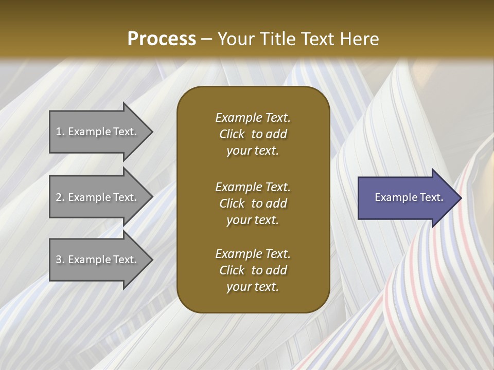 Variety Gentleman Cloth PowerPoint Template