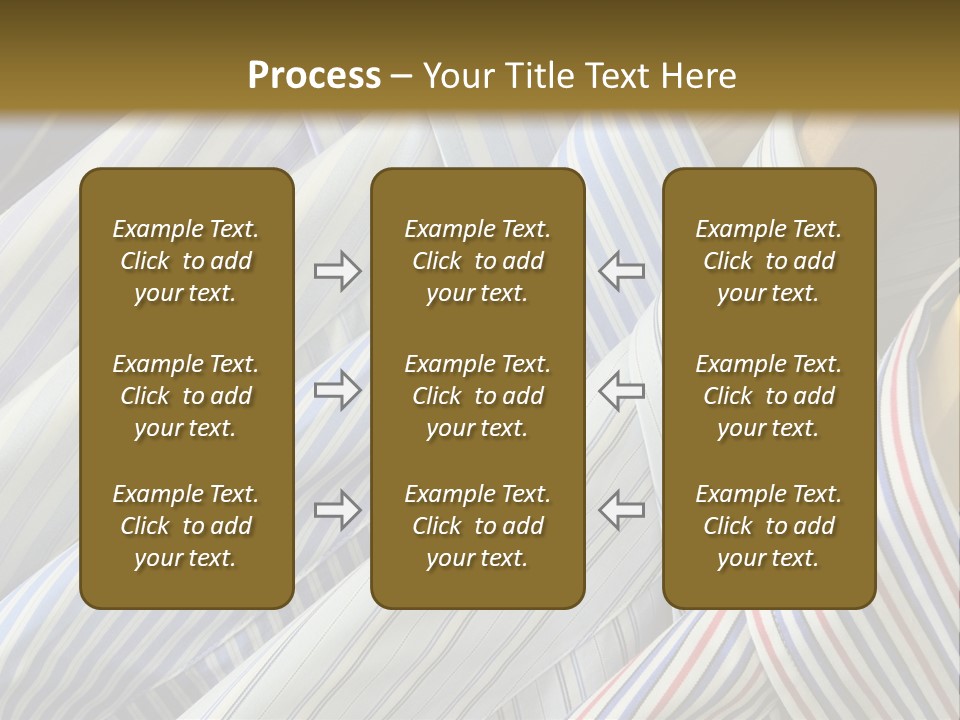 Variety Gentleman Cloth PowerPoint Template