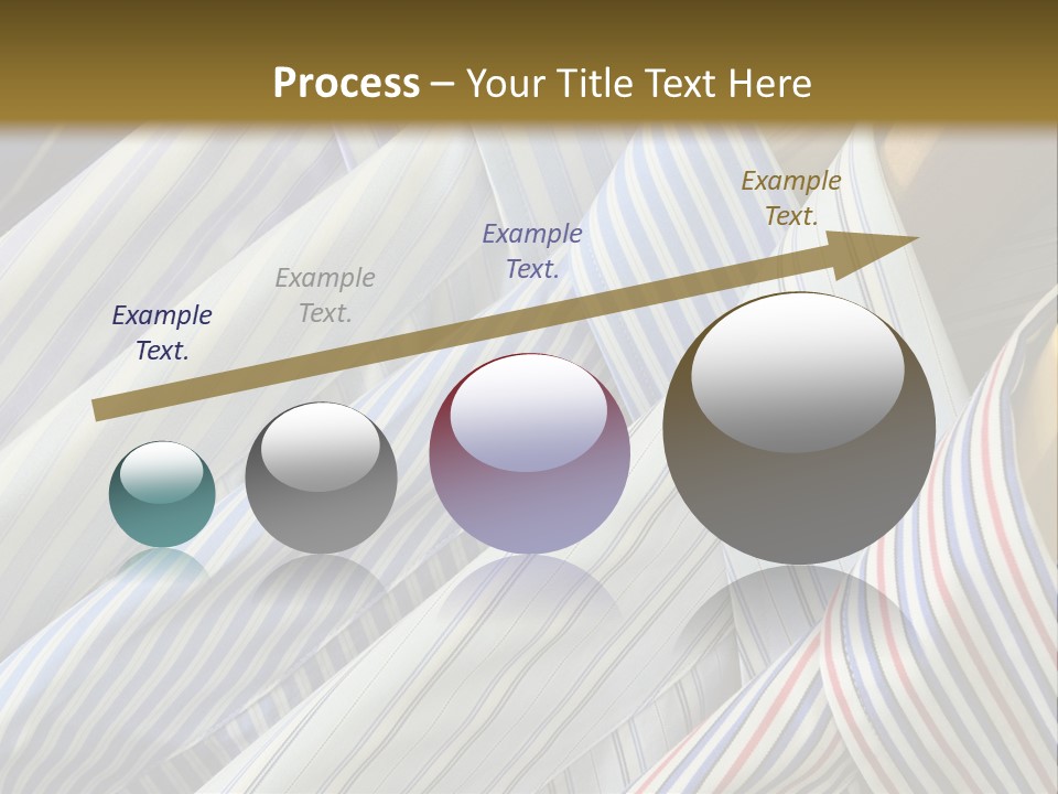 Variety Gentleman Cloth PowerPoint Template