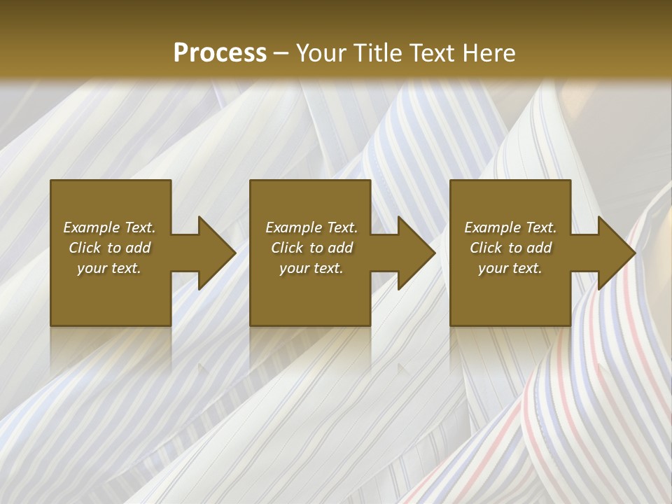 Variety Gentleman Cloth PowerPoint Template