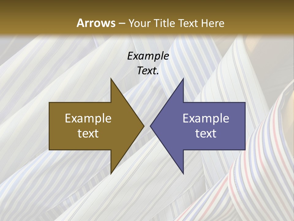 Variety Gentleman Cloth PowerPoint Template