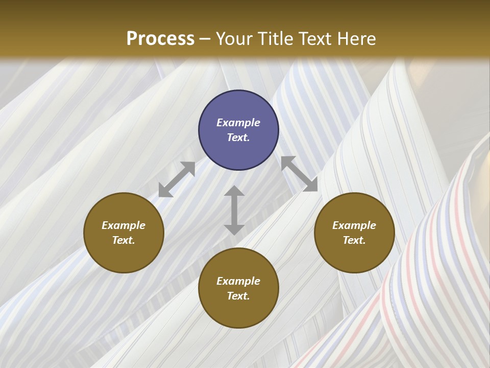 Variety Gentleman Cloth PowerPoint Template