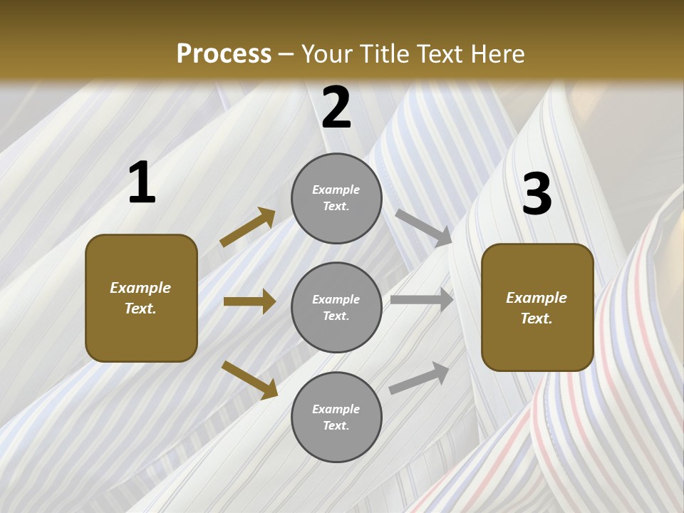 Variety Gentleman Cloth PowerPoint Template