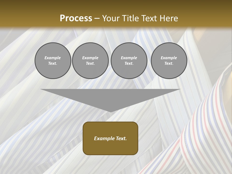 Variety Gentleman Cloth PowerPoint Template