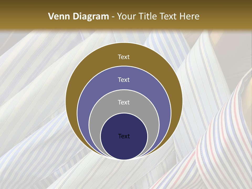 Variety Gentleman Cloth PowerPoint Template
