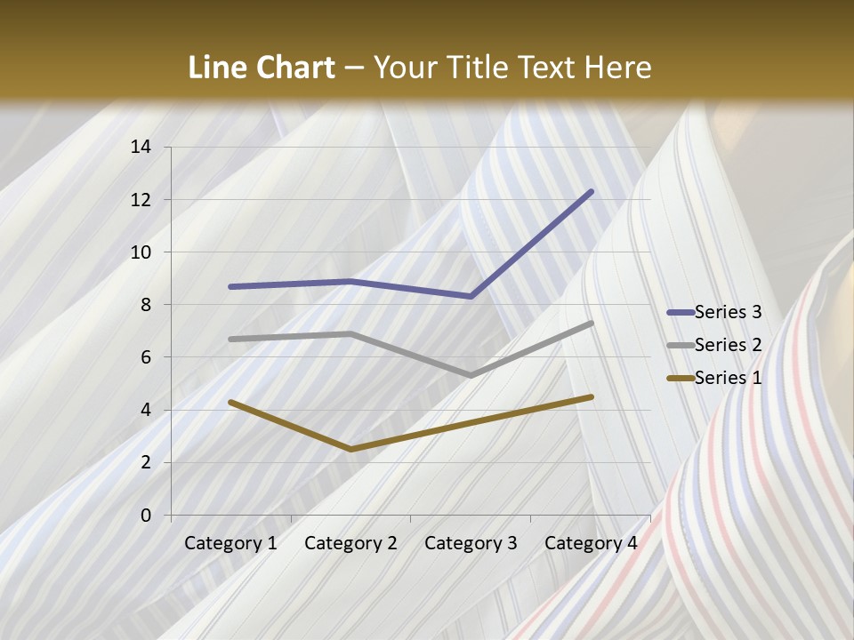 Variety Gentleman Cloth PowerPoint Template