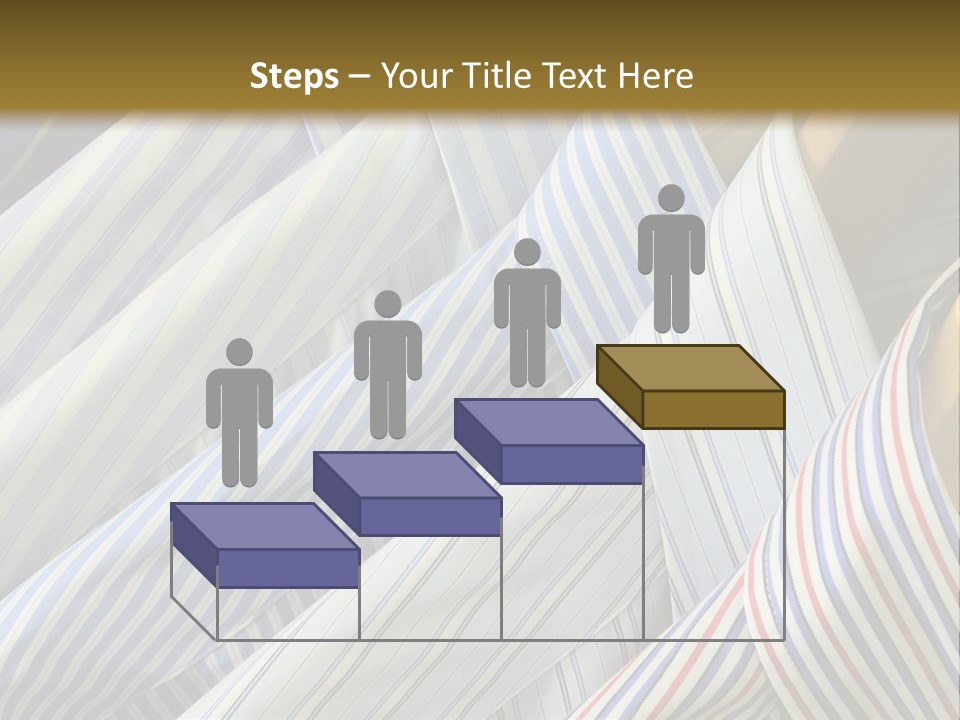 Variety Gentleman Cloth PowerPoint Template