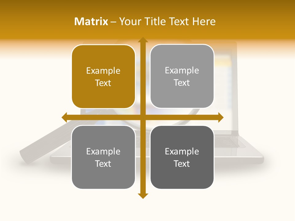 Page Web Glass PowerPoint Template