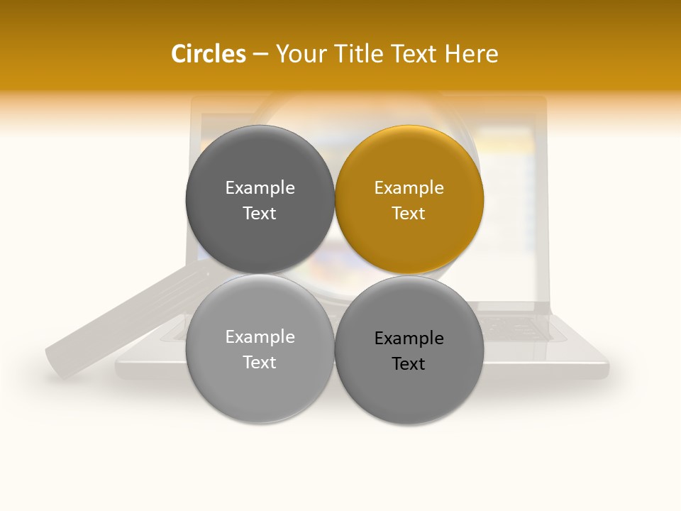 Page Web Glass PowerPoint Template