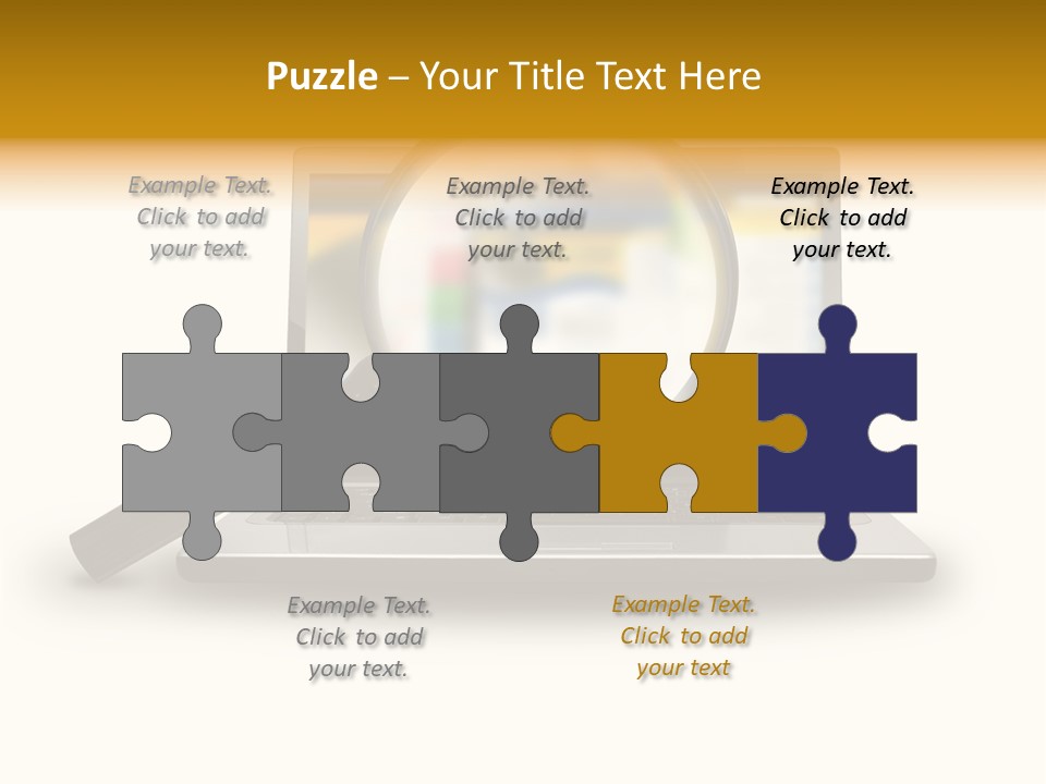 Page Web Glass PowerPoint Template