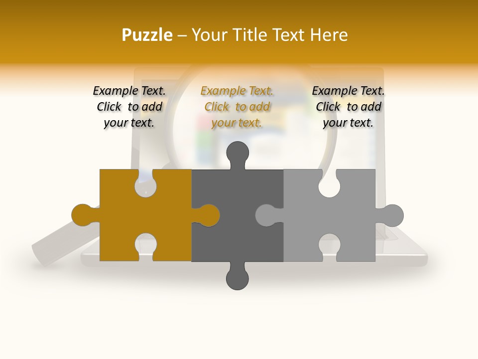 Page Web Glass PowerPoint Template