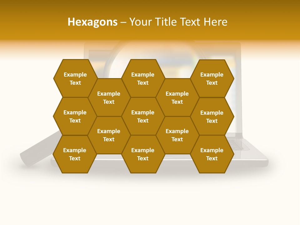 Page Web Glass PowerPoint Template